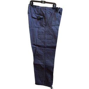 U.S. Military Gray Utility Cargo Pants With Drawstring Ankles